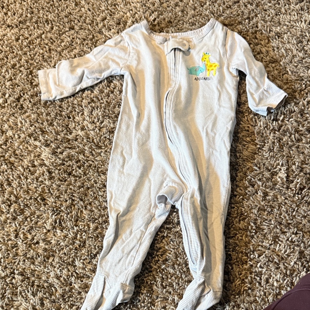 Adorable Gray Kids One Piece